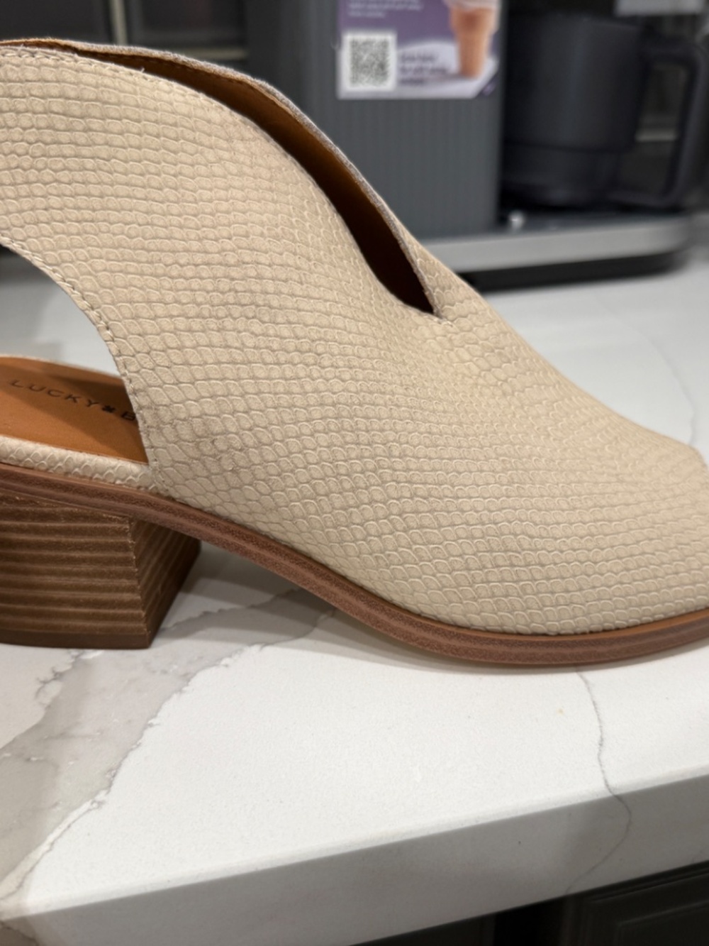 Lucky Brand LK-TERIF Peep Toe Booties – Size 8.5